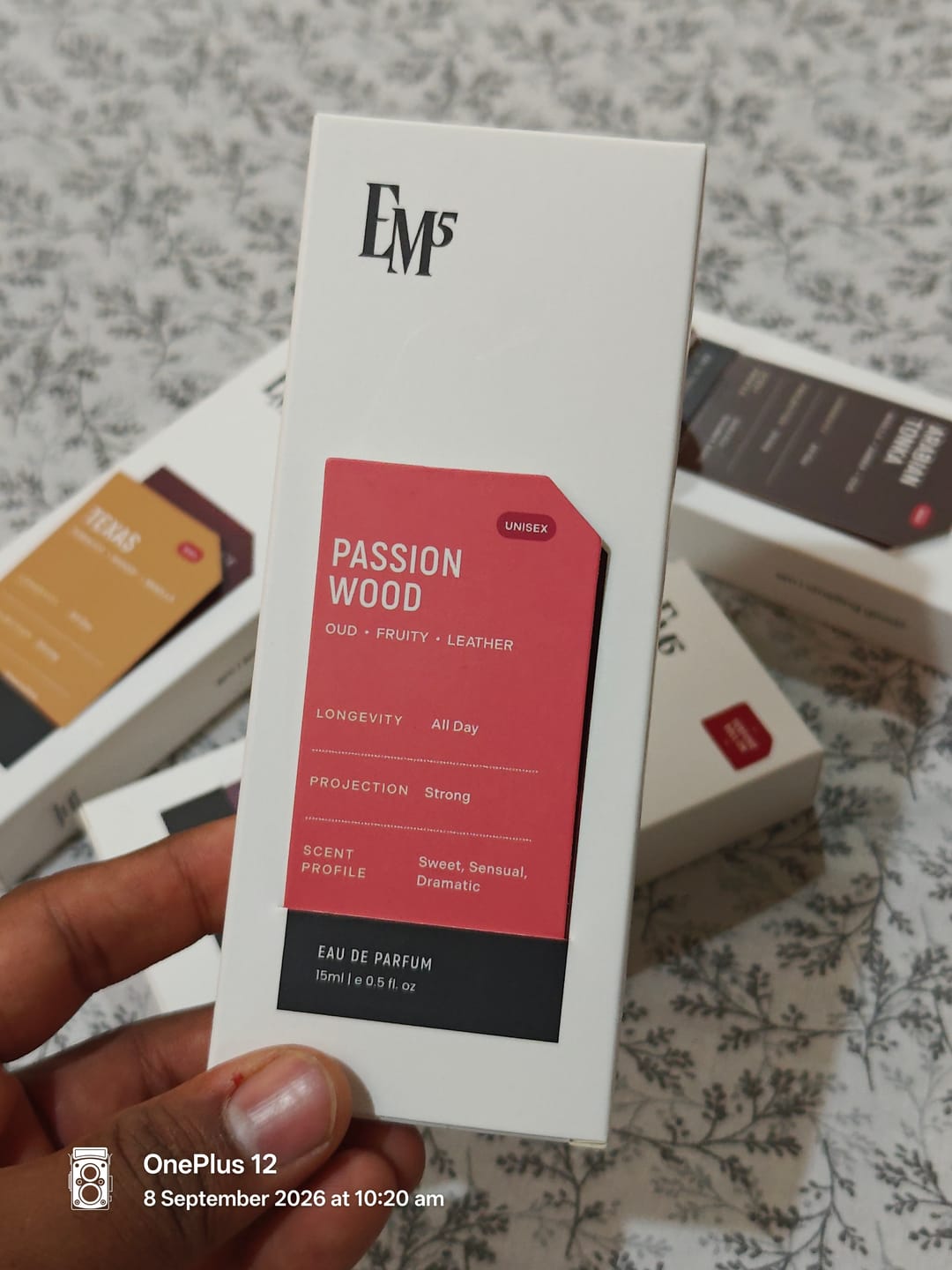 Customer photo review of Passion Wood | Eau De Parfum