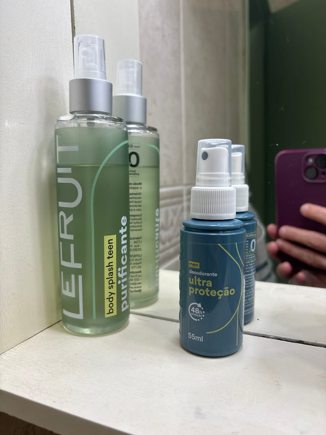 Customer photo review of Trio Ultra Proteção - R$ 49,90 cada unidade