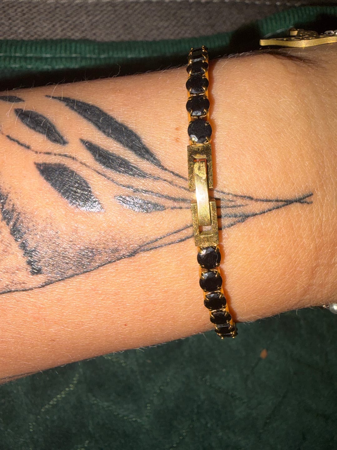 Customer photo review of Bratara - Tennis Royal Onyx