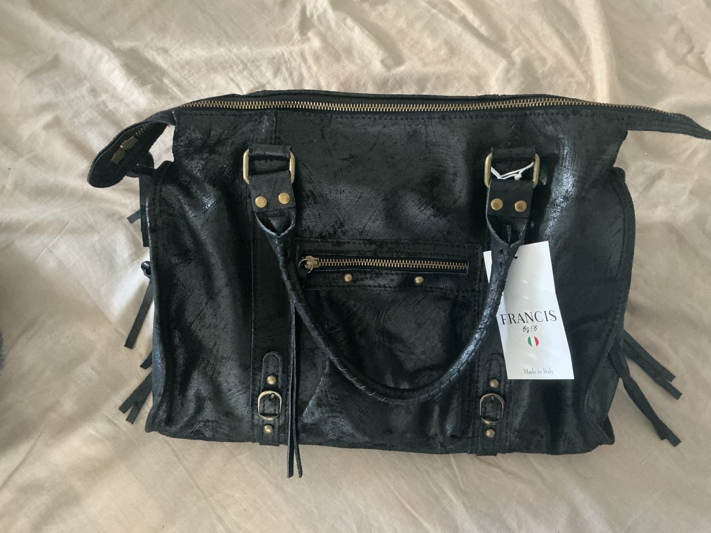 Customer photo review of It girl bag black