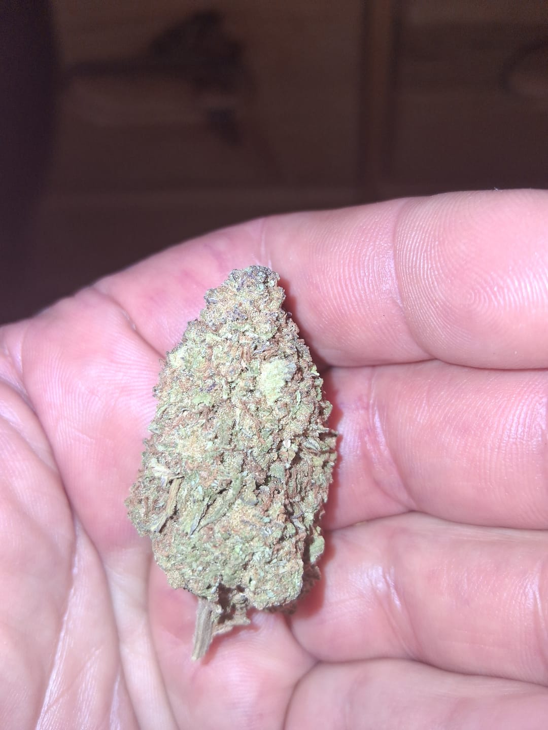 Customer photo review of Blackout Berries THCA Flower Ounce (28g)