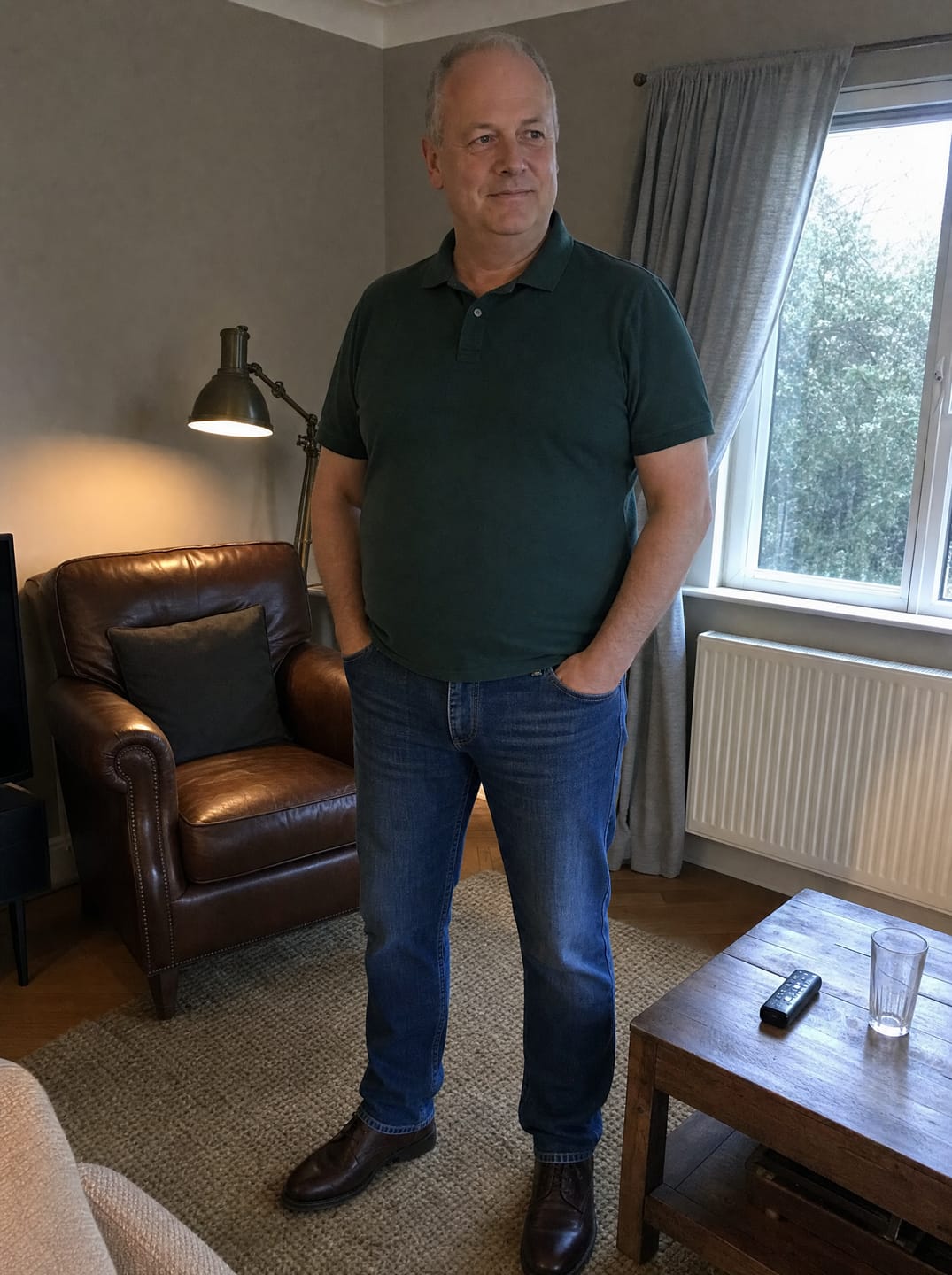 Customer photo review of The Precision Jeans – Indigo