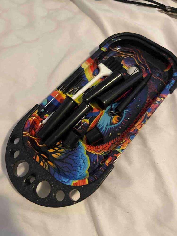 Customer photo review of BlazeCan™ Prep Deck