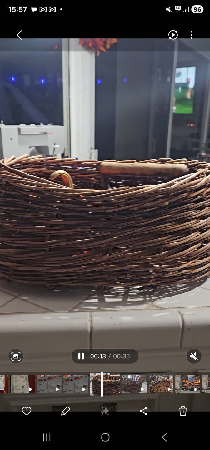Customer photo review of The Oval Basket Course and Kit