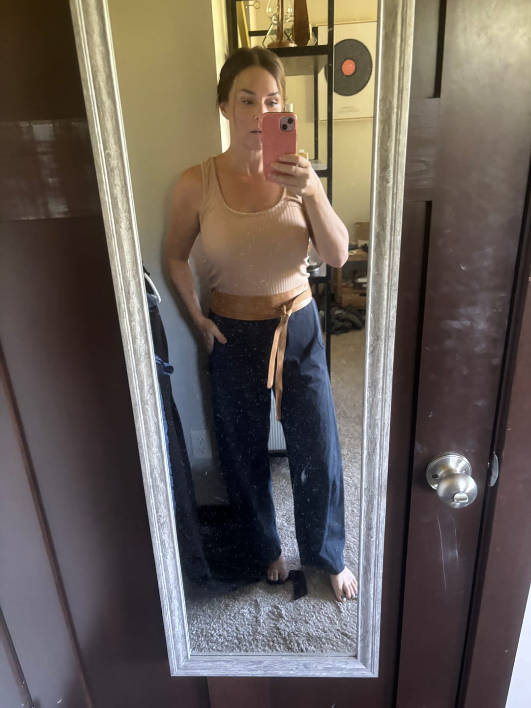Customer photo review of Wrap Leather Belt