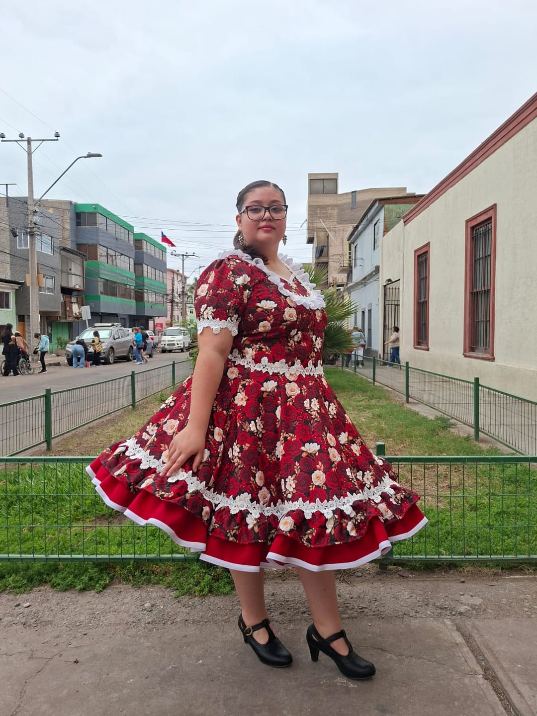 Customer photo review of Falso can can gala mexicano 5 capas