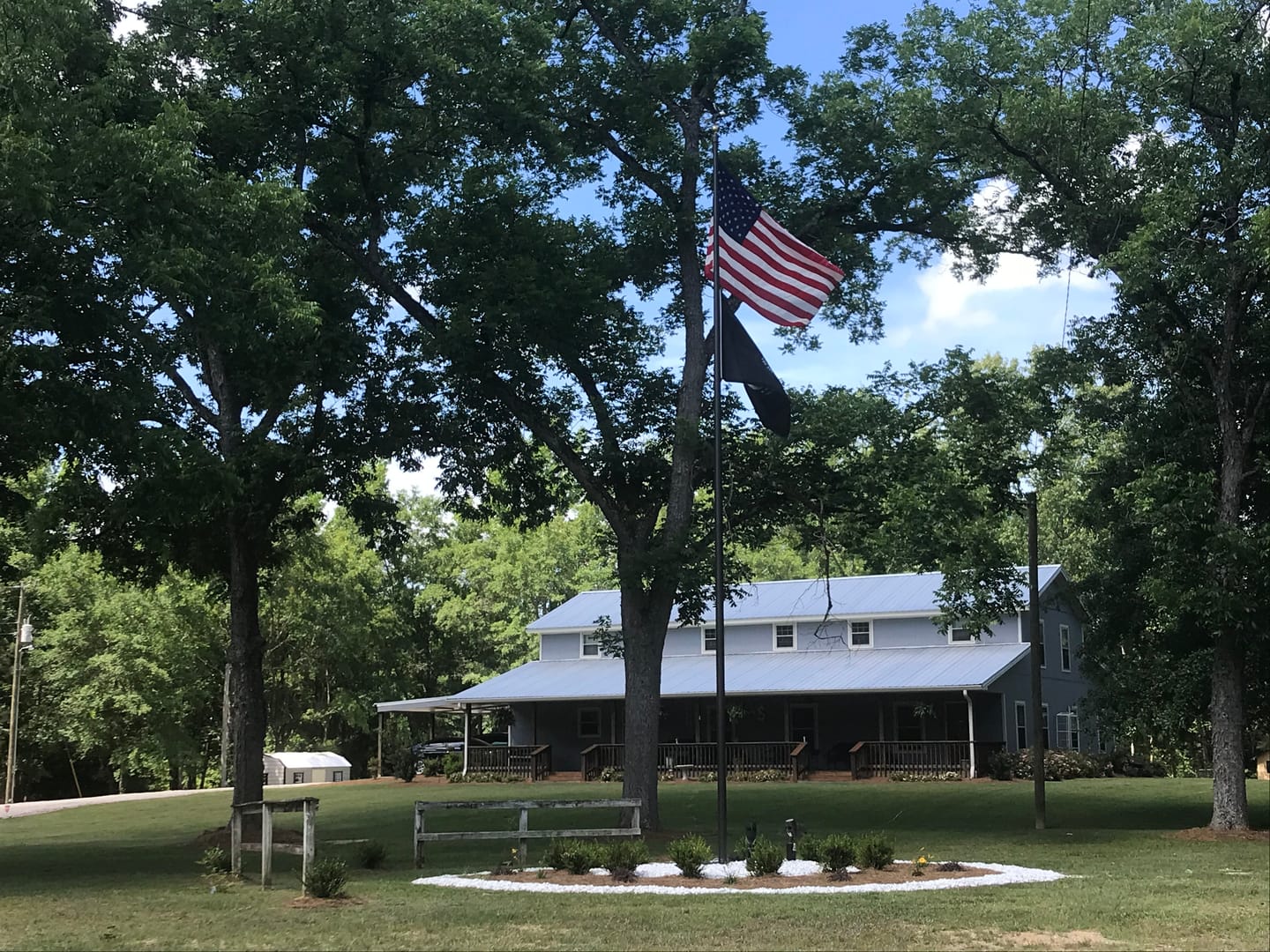 Customer photo review of 5' x 8' American Flag