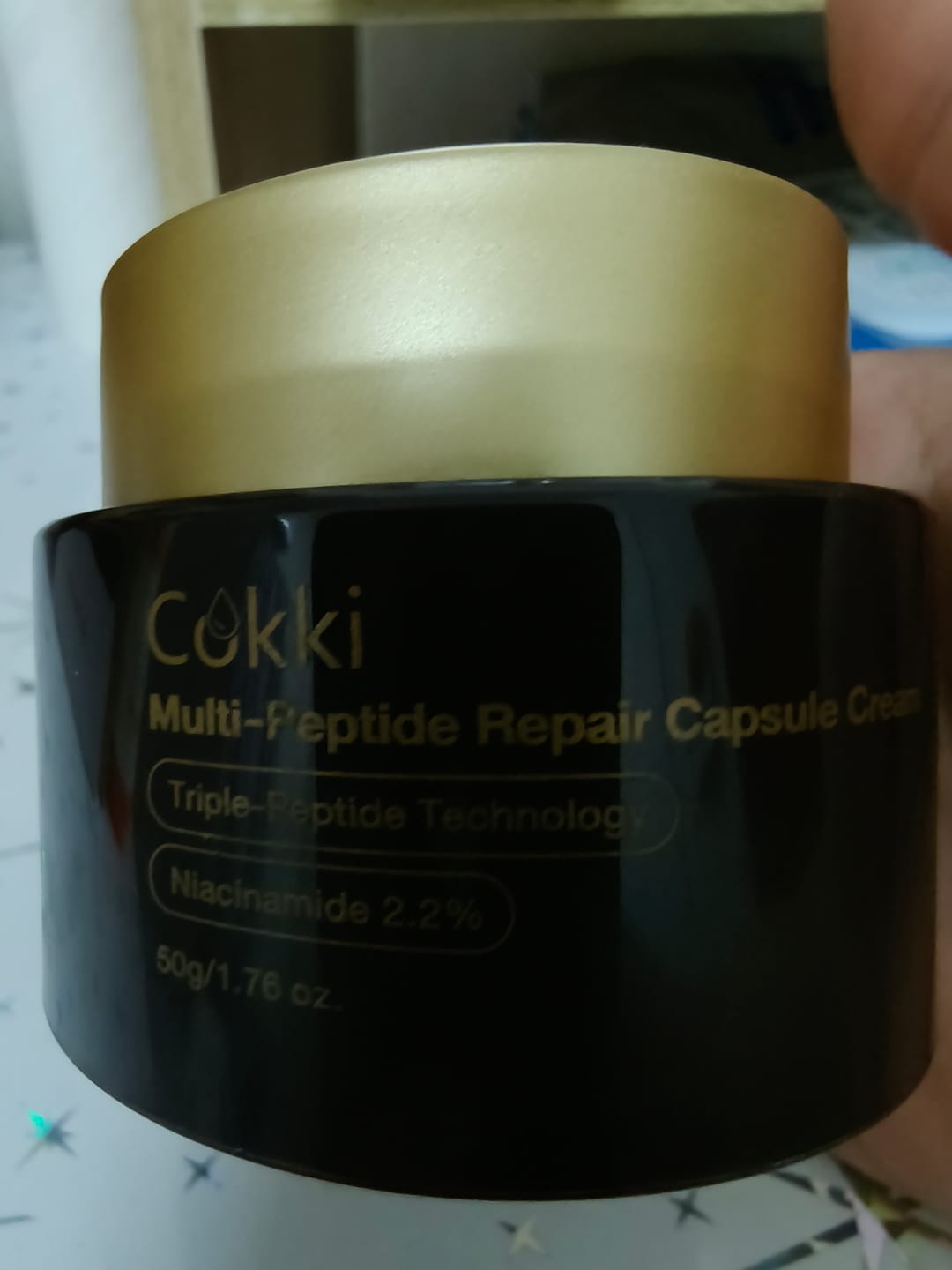 Customer photo review of [Limited-time Offer]Multi-Peptide Repair Capsule Cream 50g