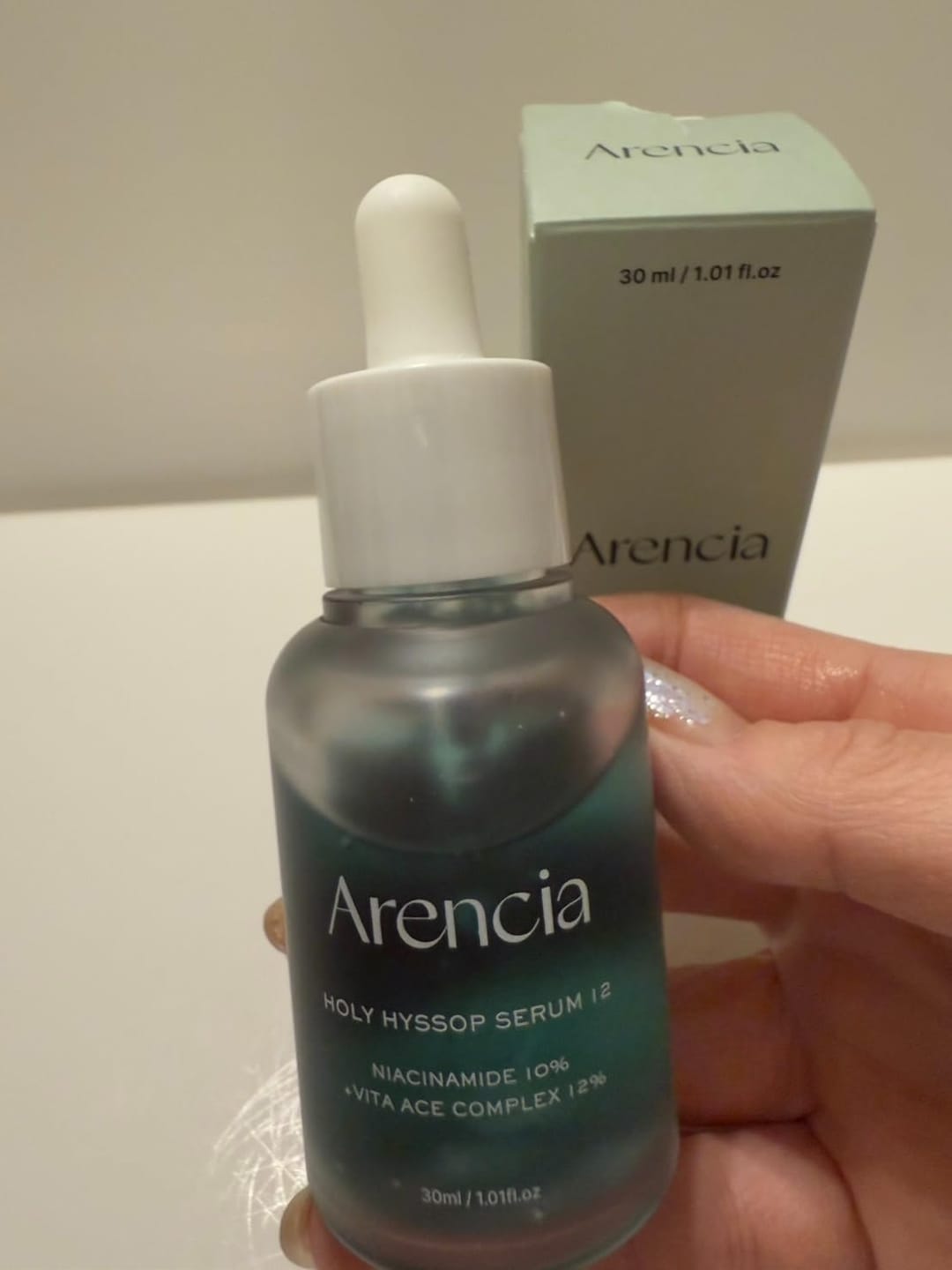 Customer photo review of Arencia Sieri Viso