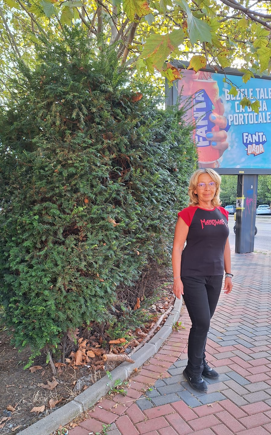 Customer photo review of Manowar Ladies T-Shirt Born With A Heart Of Steel
