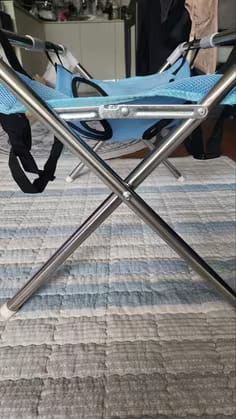 Customer photo review of VivaEase™ Foldable Pet Grooming Stand