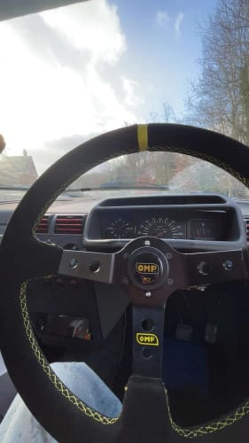 Customer photo review of Aftermarket Corsico Steering Wheel 350mm