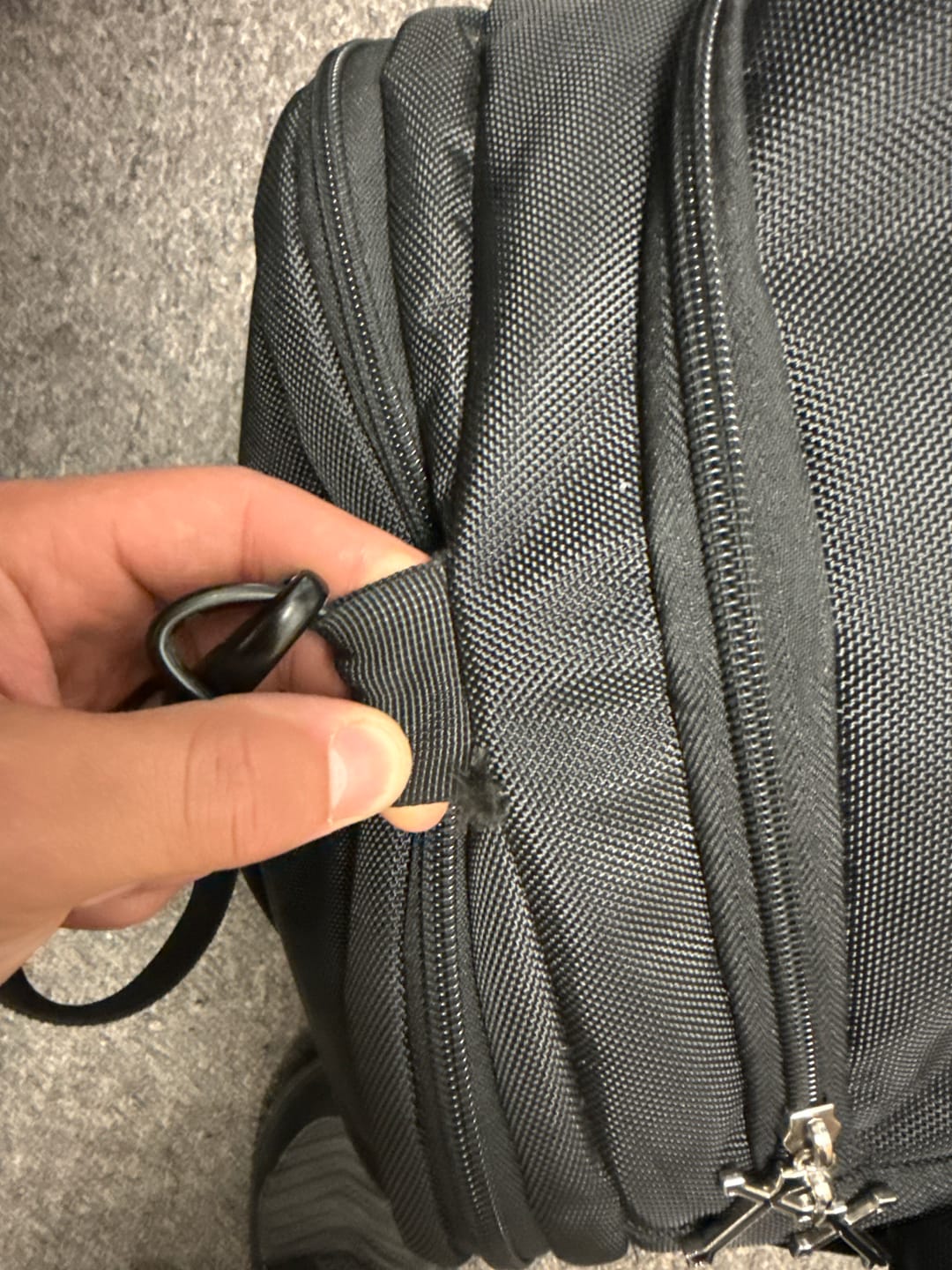 Customer photo review of Fear Not Duffel Bag