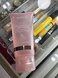 Customer photo review of CollaVeil™ Overnight Mask