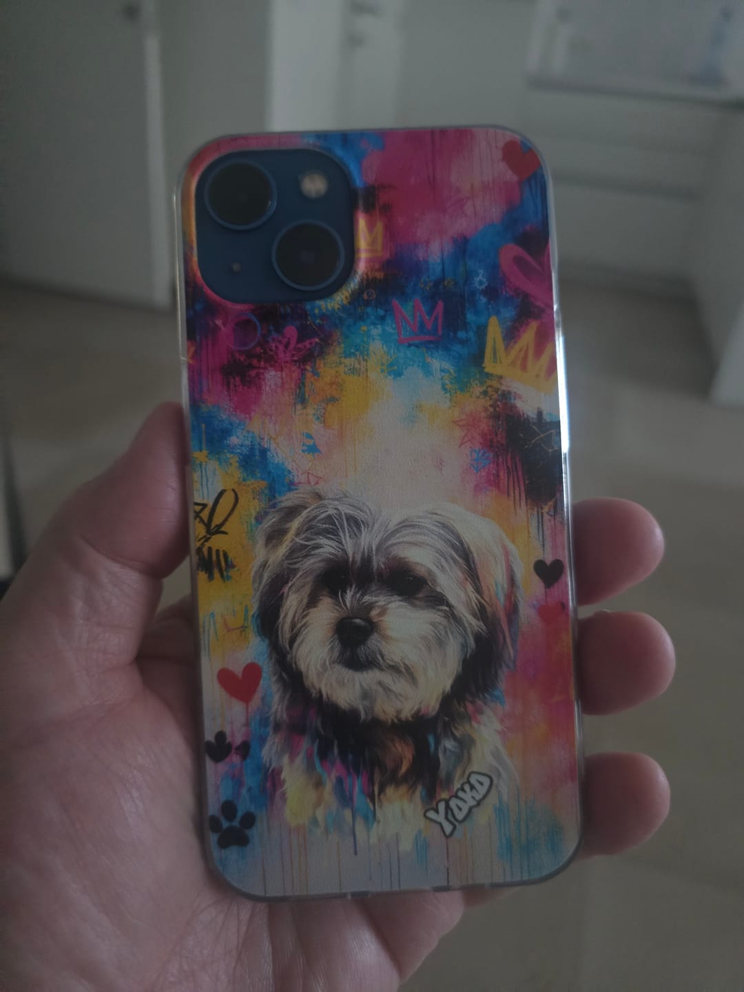 Customer photo review of Graffiti - Coque de téléphone personnalisée