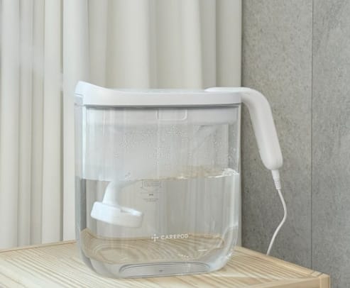 Customer photo review of 透明なミニ卓上加湿器 Mini Zero (J20)