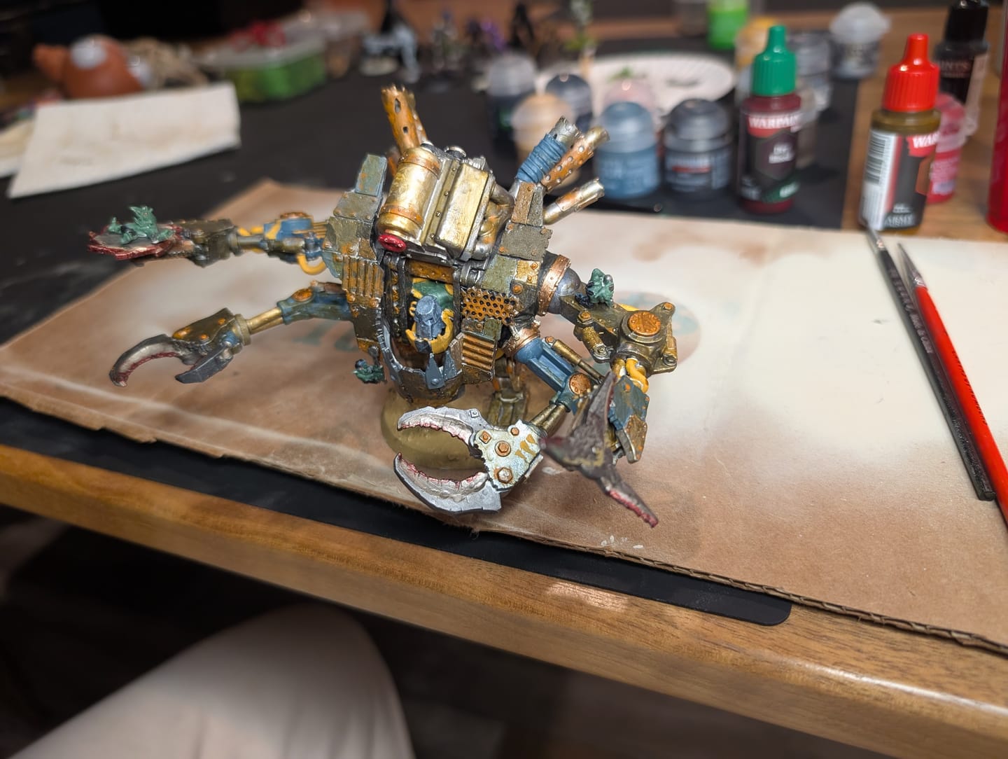 Customer photo review of Orc dread, multipart set (physical miniature)