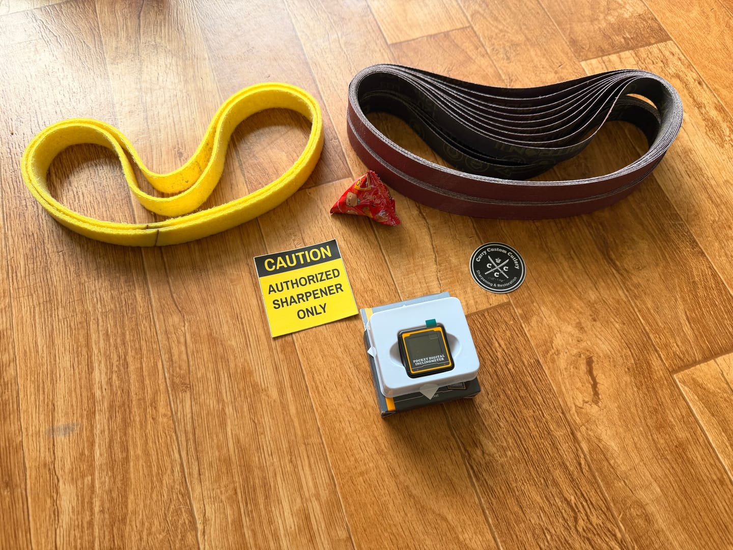 Customer photo review of Premium Synthetic Felt Belt