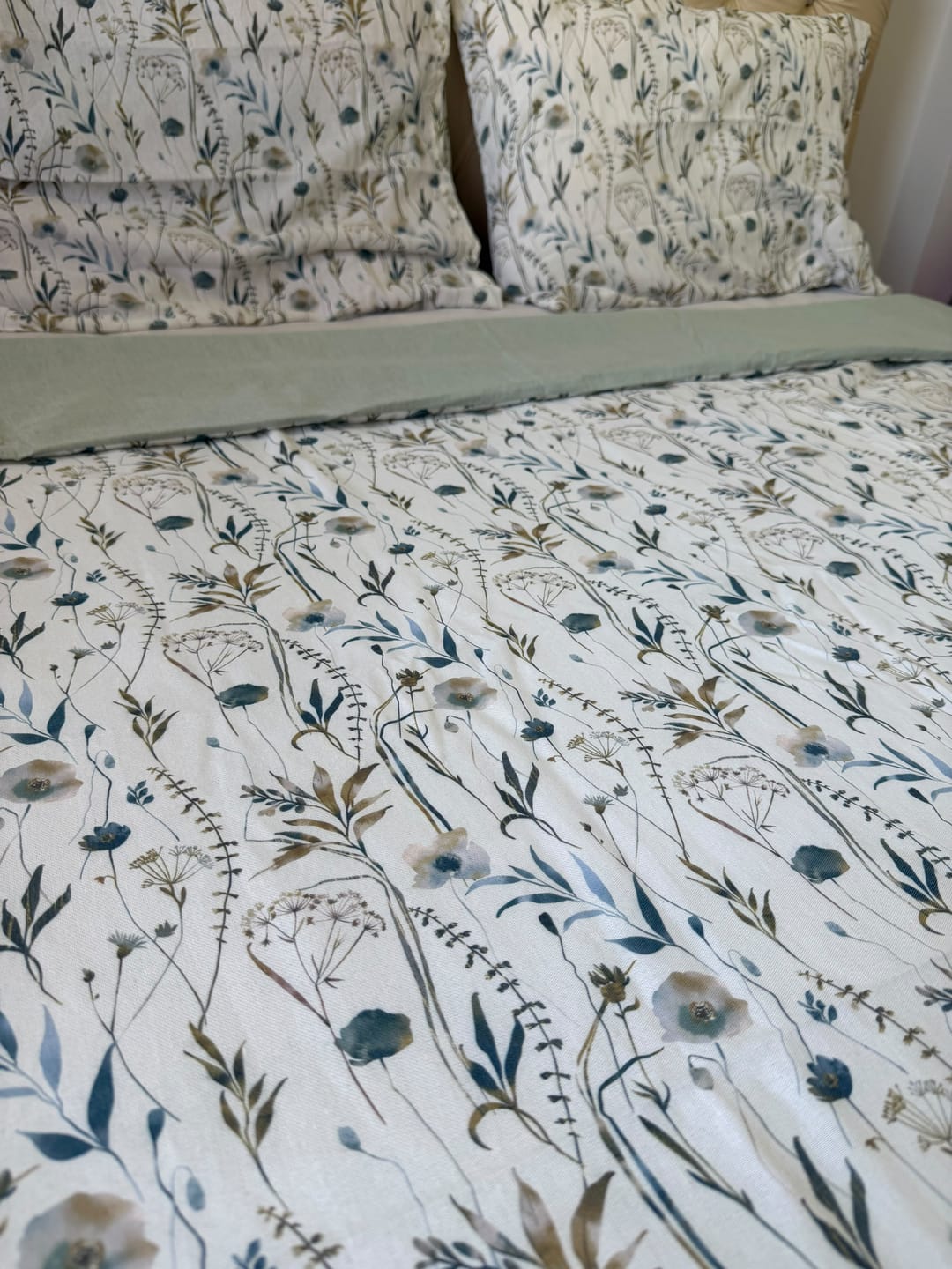 Customer photo review of Gardenya Nefes Alan Pamuklu Çift Kişilik Nevresim Takımı