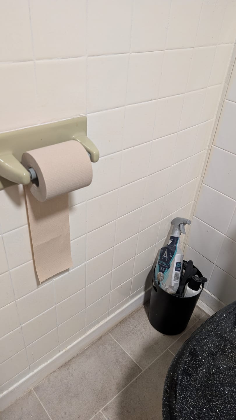 Customer photo review of Unbleached Recycled Toilet Paper