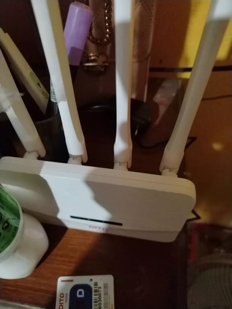 Customer photo review of DITO Home WoWFi Pro w/ Unli Data for 15/30Days