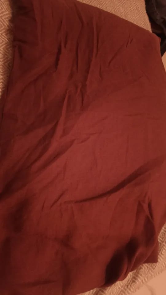 Customer photo review of French Flax Linen Pillowcase