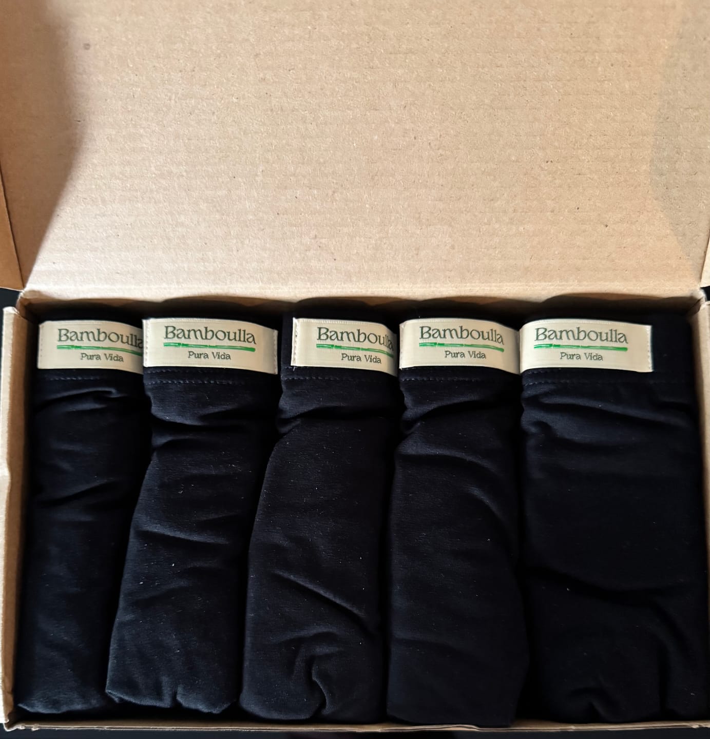 Customer photo review of Boxers en fibre de bambou