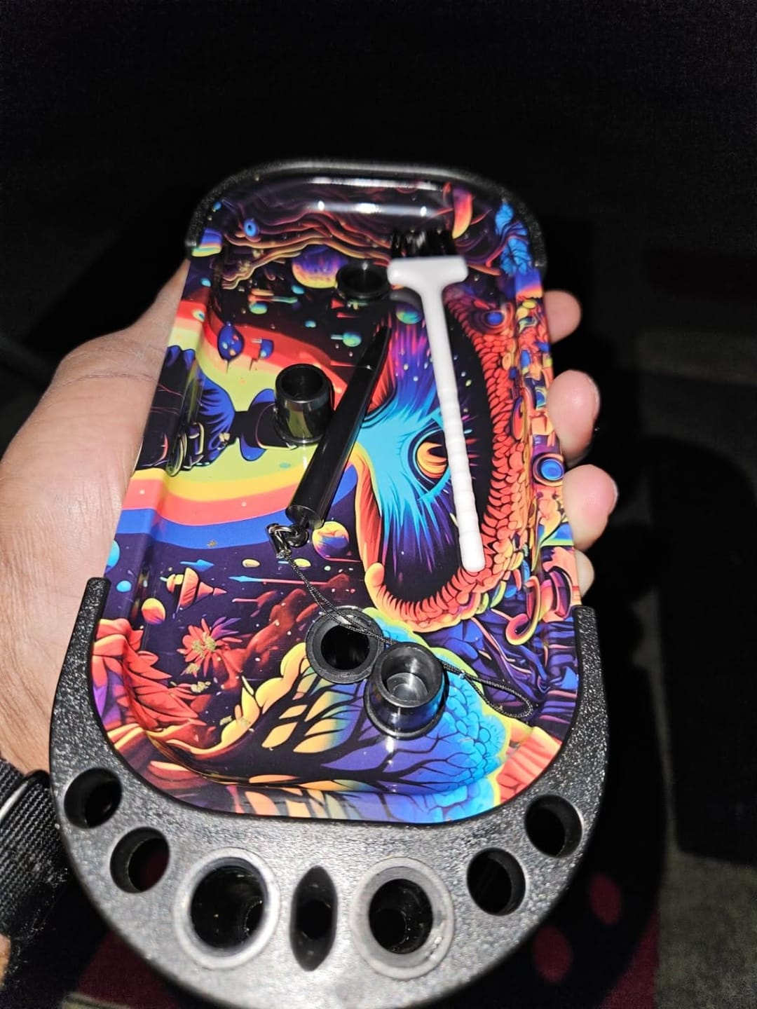 Customer photo review of BlazeCan™ Prep Deck