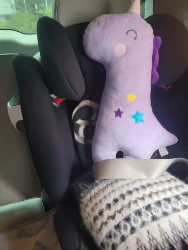 Customer photo review of Reposacabezas Infantil para Coche