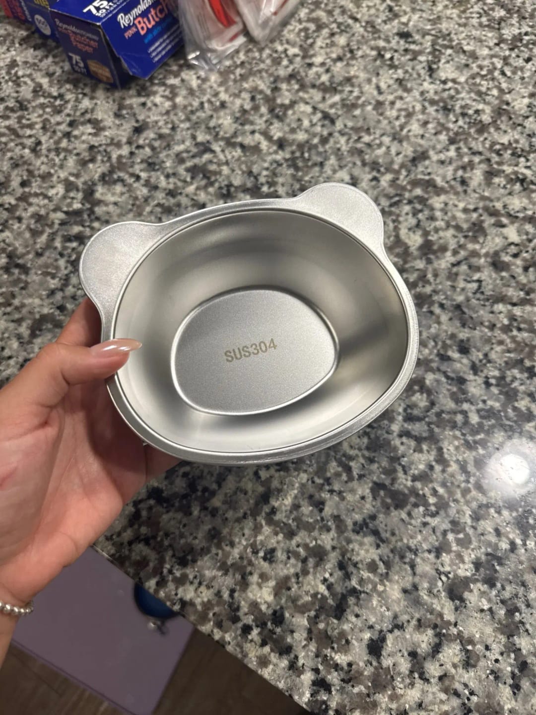 Customer photo review of Comedero ortopédico - Gato