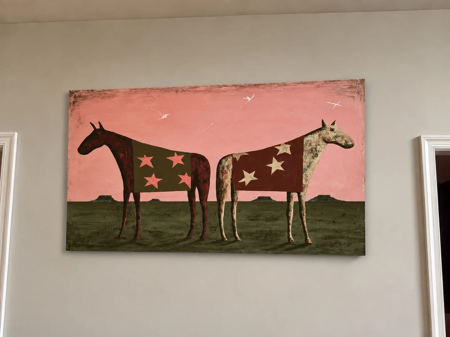 Customer photo review of Modern Folk Art ｜ Twin Stars