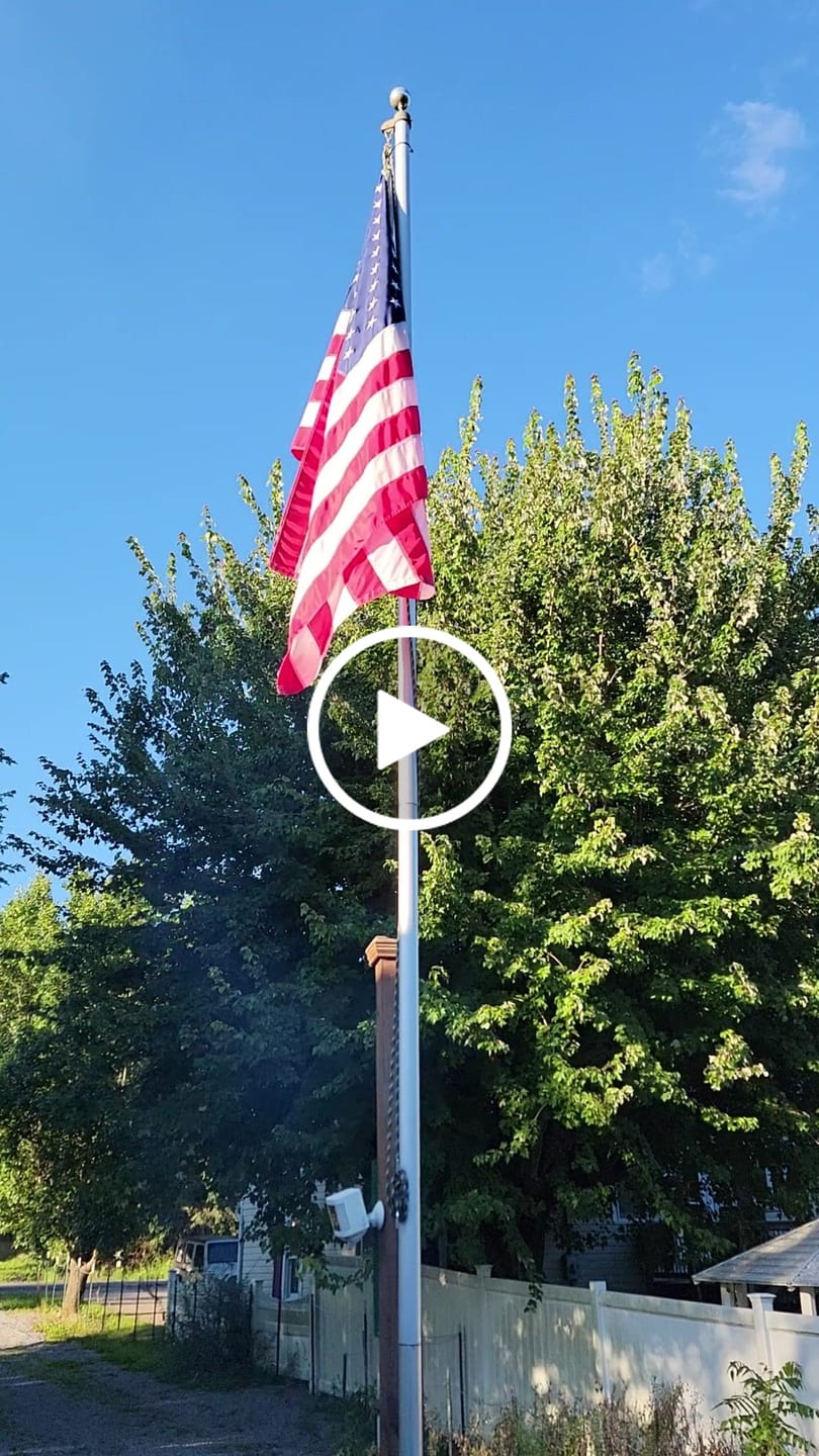Customer video review of 4' x 6' American Flag
