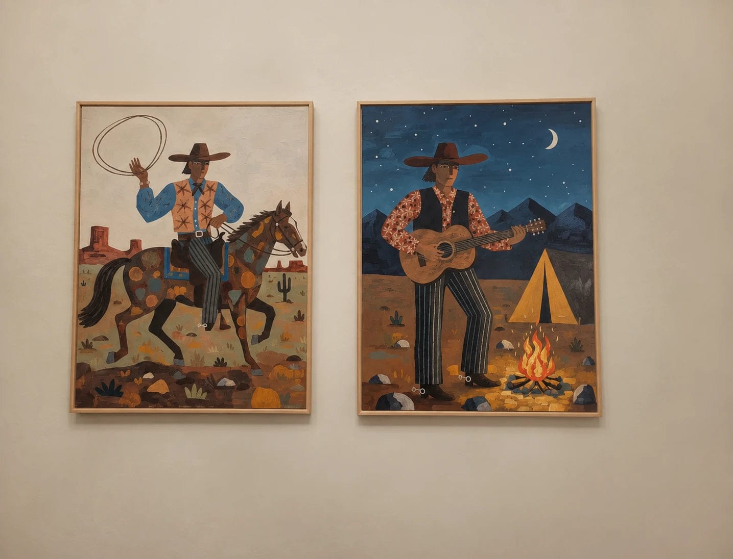 Customer photo review of Modern Folk Art｜Desert Ballad