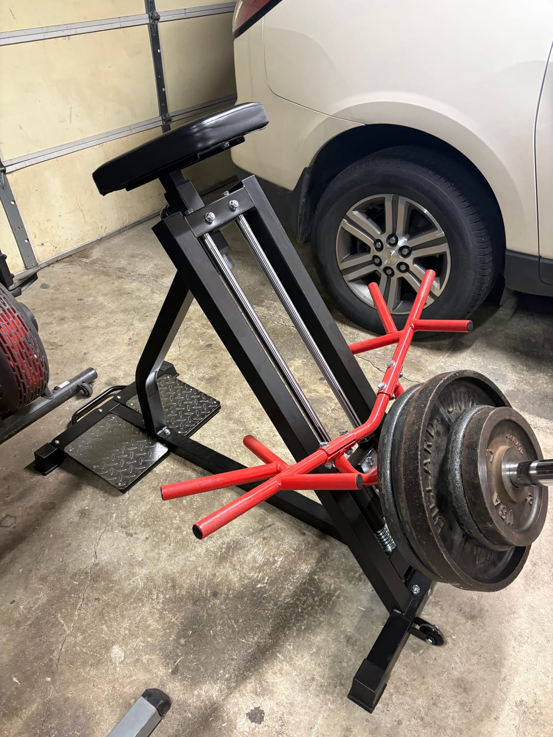 Customer photo review of T-bar Linear Row Machine S7