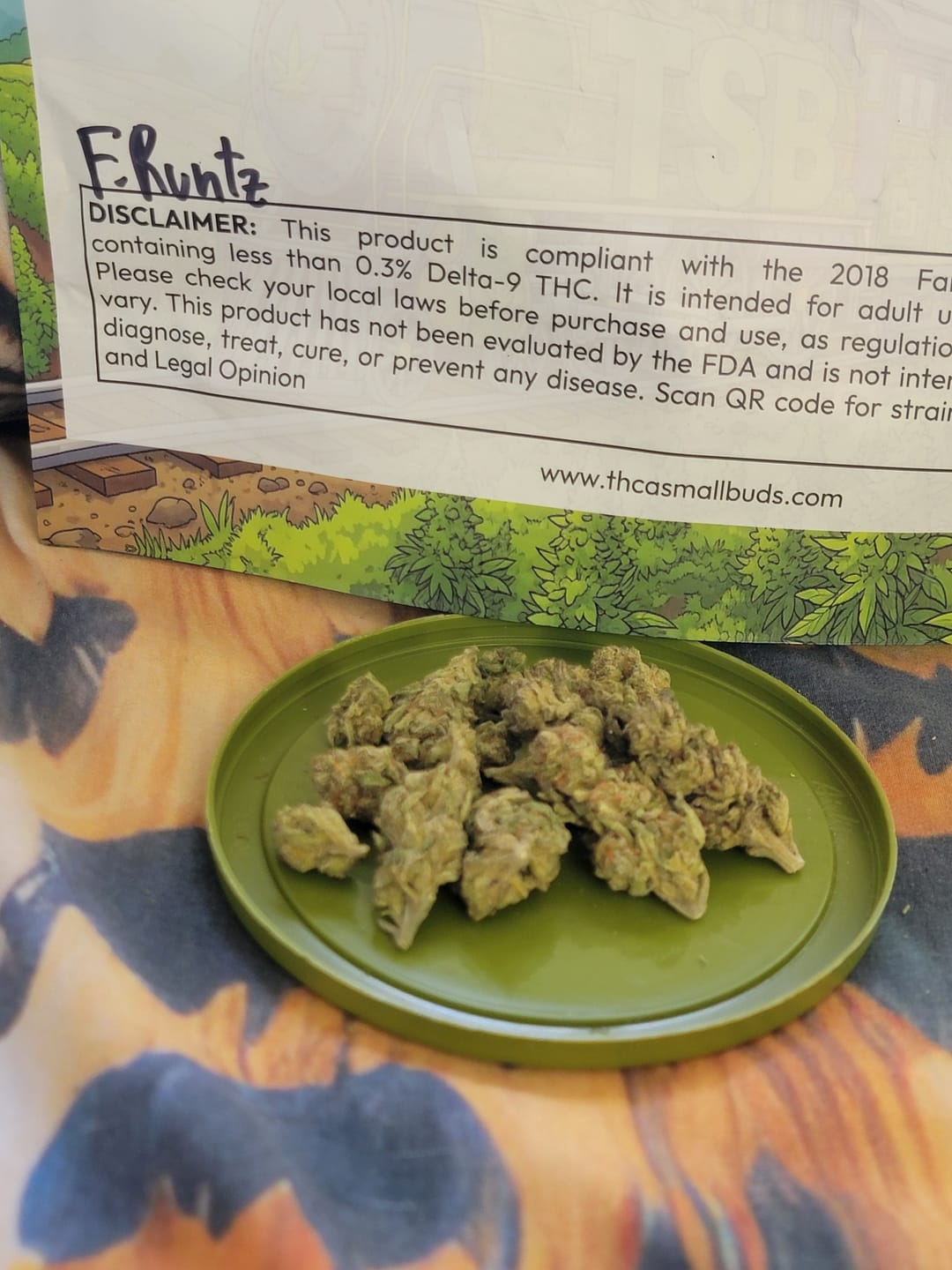 Customer photo review of Light Assist THCA Smalls