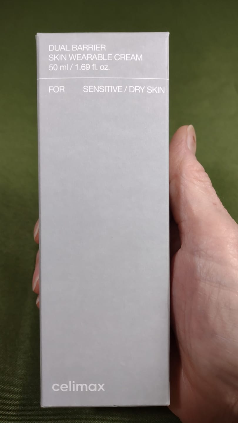 Customer photo review of CELIMAX Dual Barrier Cream
