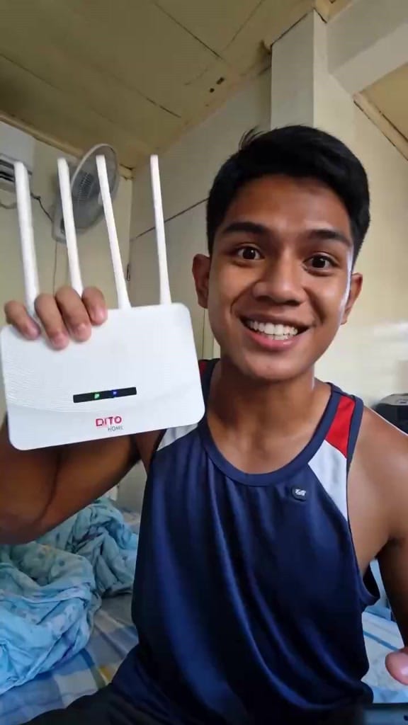 Customer photo review of DITO Home WoWFi Pro w/ Unli Data for 15/30Days