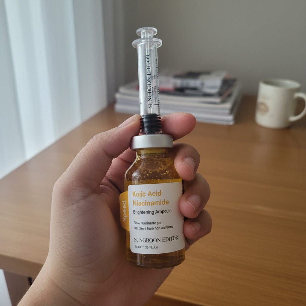 Customer photo review of SUNGBOON EDITOR Speed Ampoule – 3 Trattamenti Viso