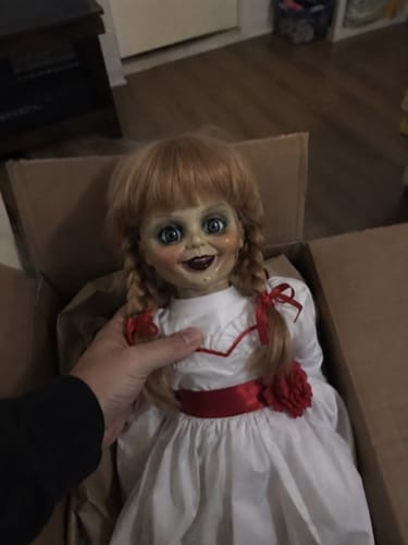 Customer photo review of HauntLab™ Possessed Walking Doll