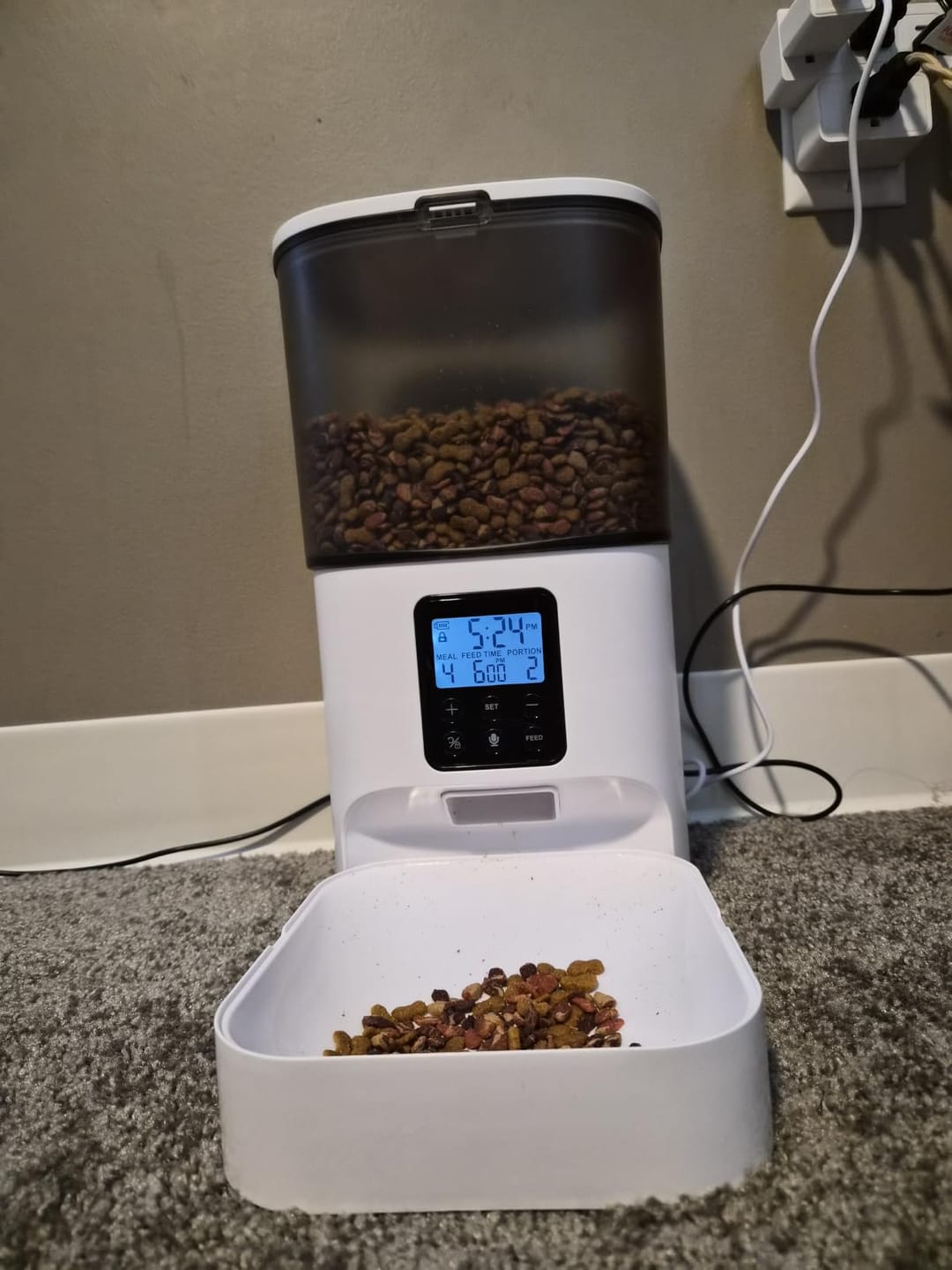 Customer photo review of Futterautomat FeedMate