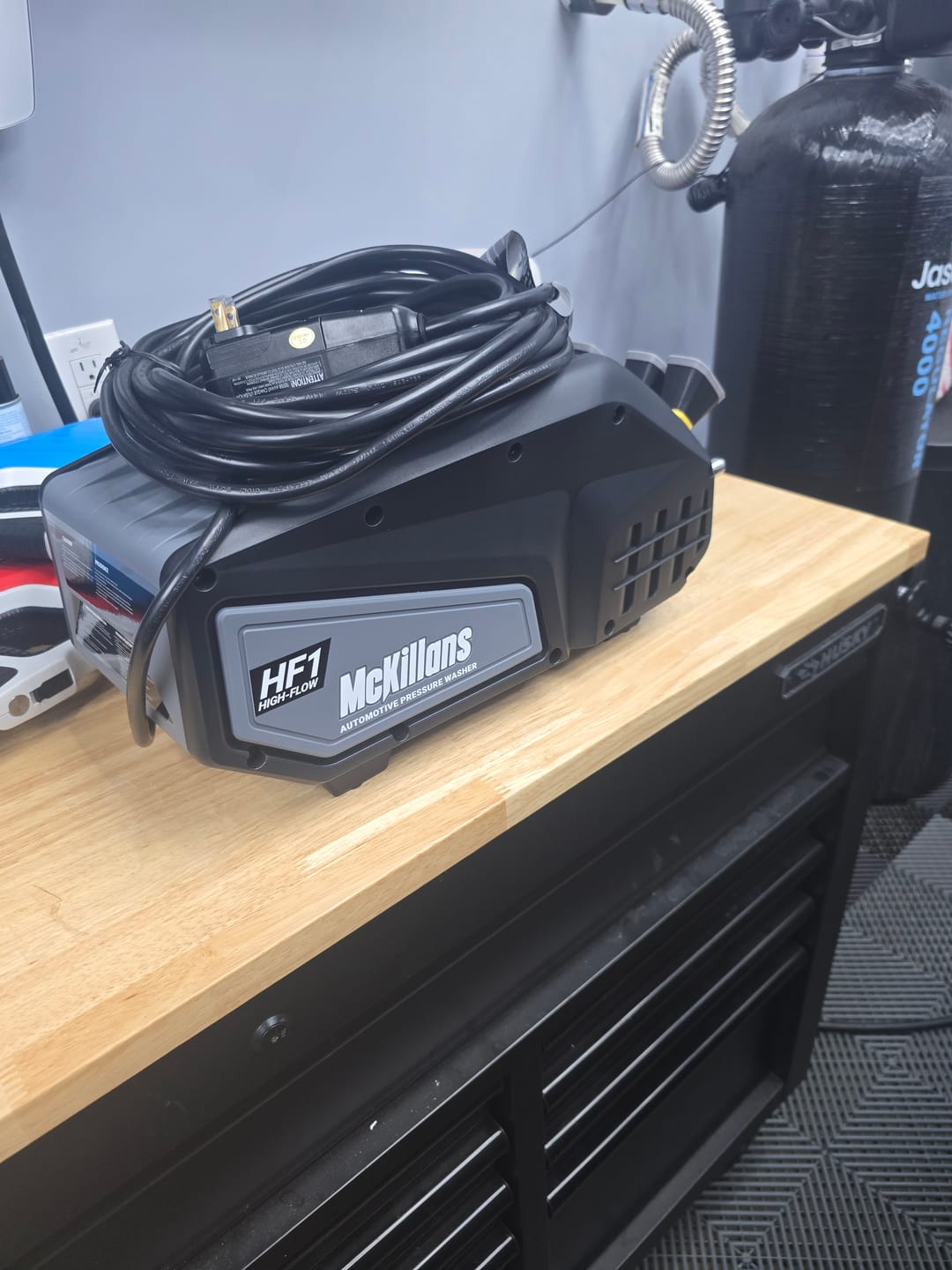 Customer photo review of McKillans HF1 — High-Flow Pressure Washer for Cars