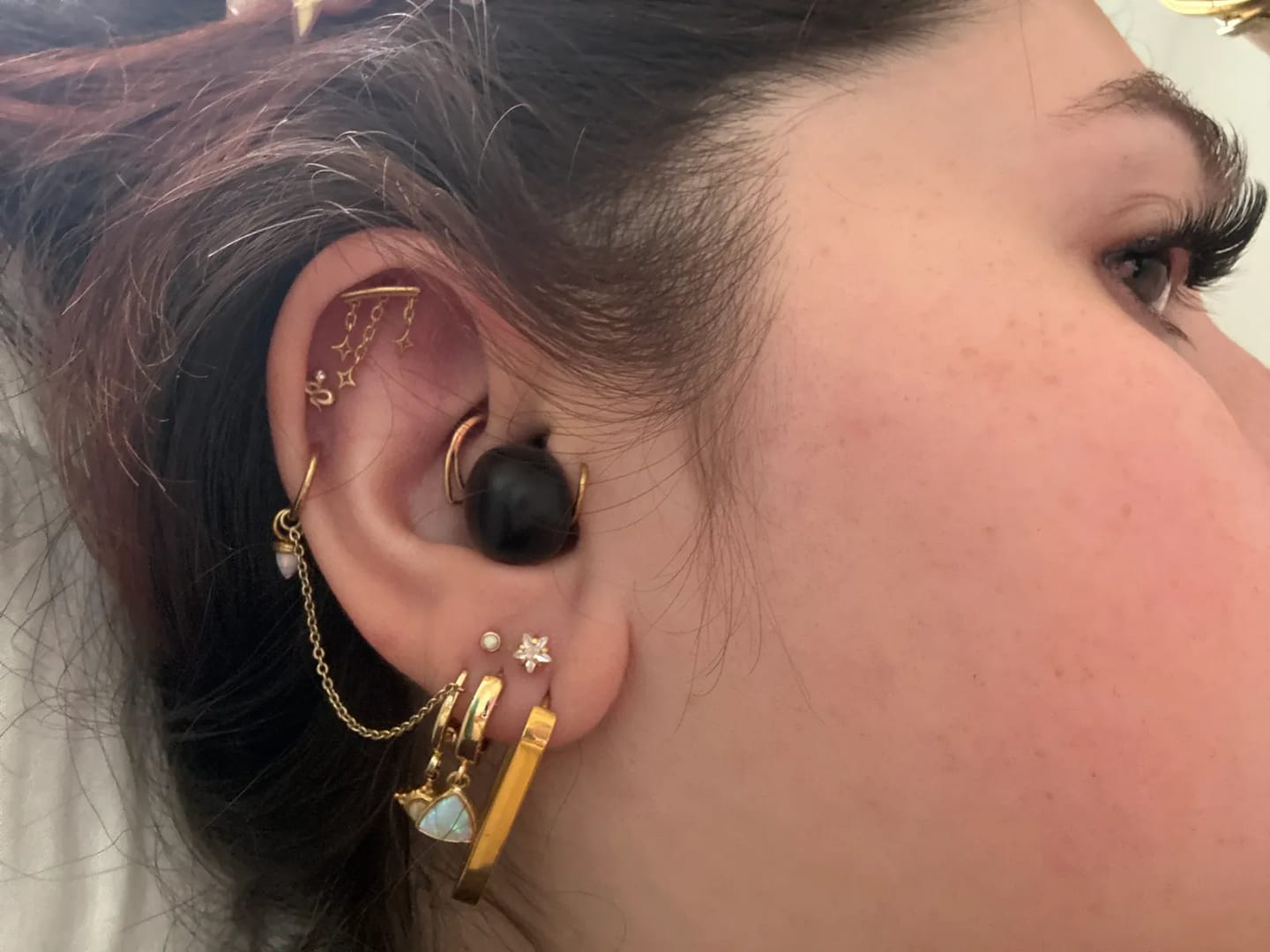 Customer photo review of אוזניות זעירות - Nivo המקורי