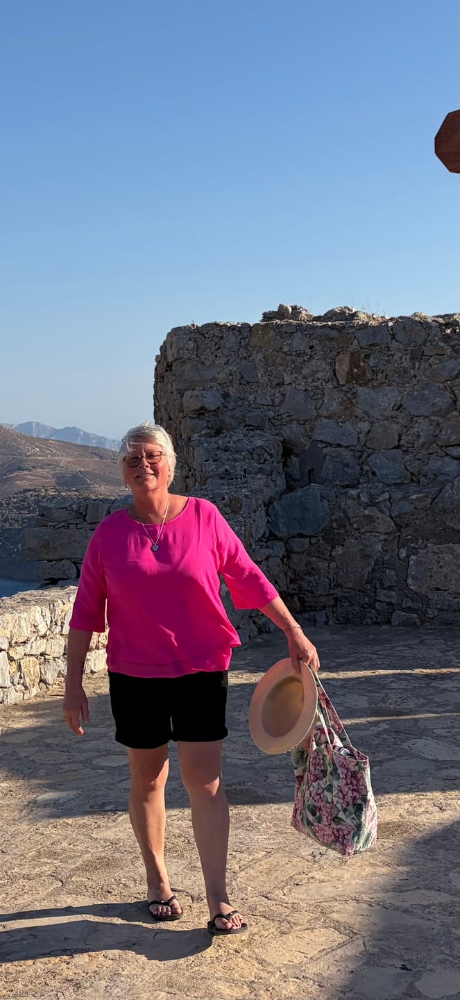 Customer photo review of Tisse Top - Hot Pink