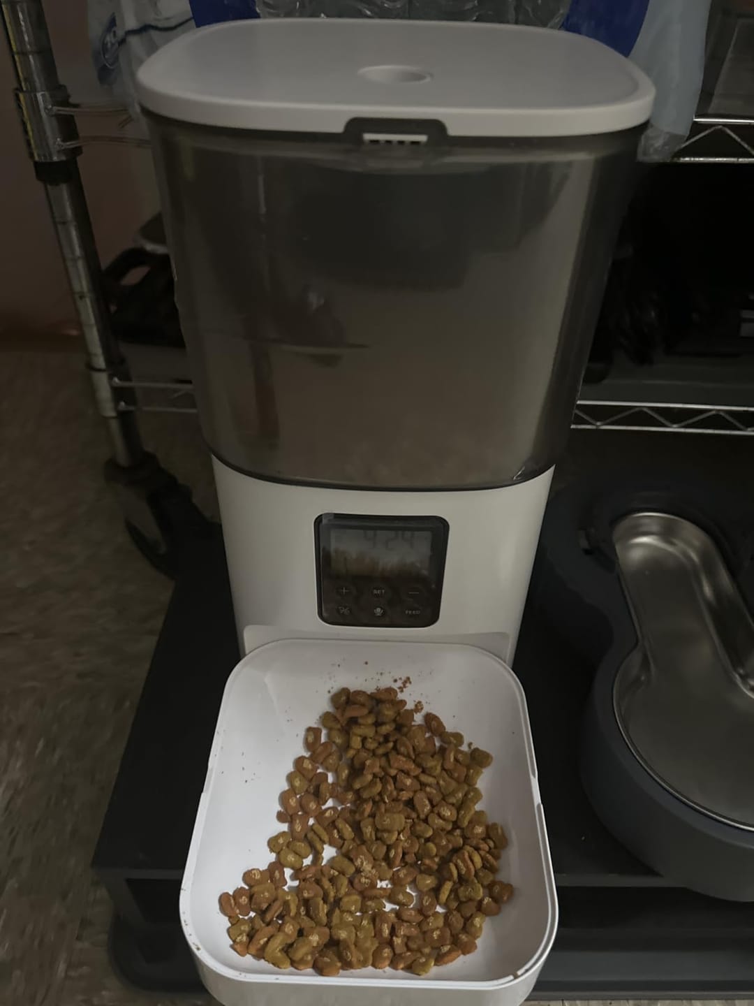Customer photo review of Futterautomat mit Kamera VisionFeed