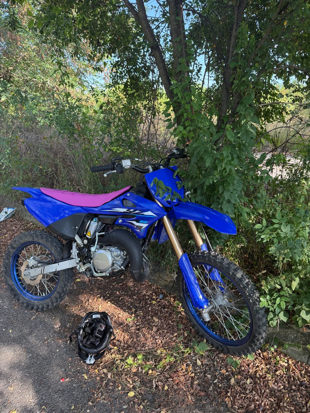 Customer photo review of Custom Seat Cover: 2023 Yamaha YZ85