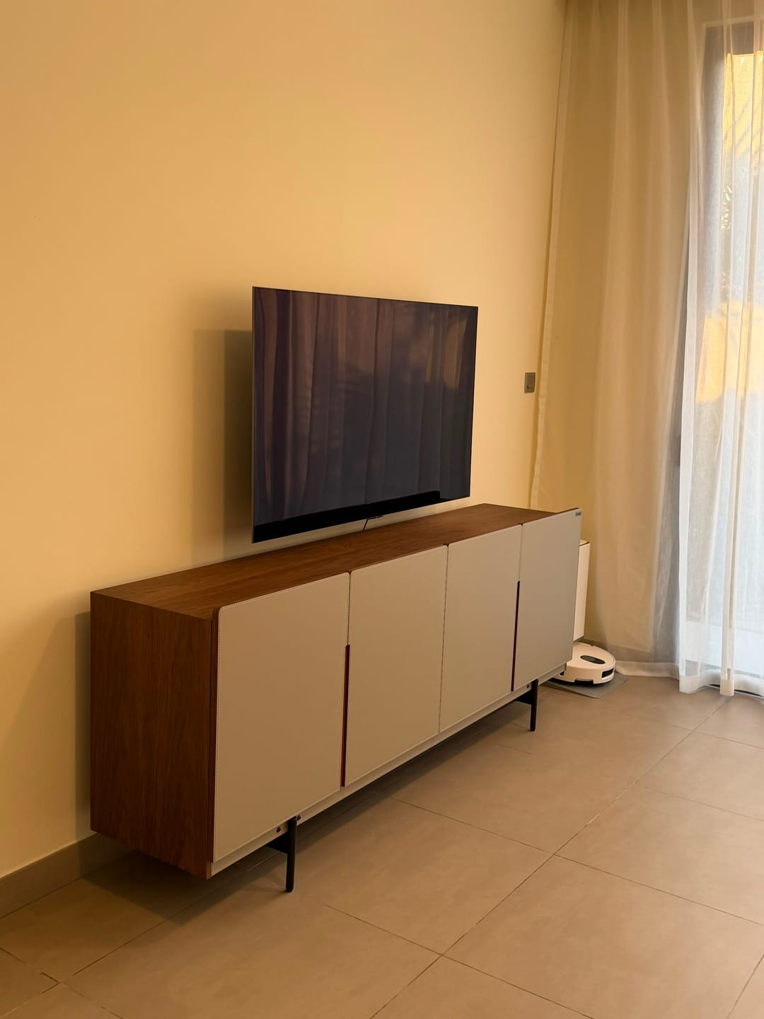 Customer photo review of Mycroft Saddle Leather Cabinet MLL-T07