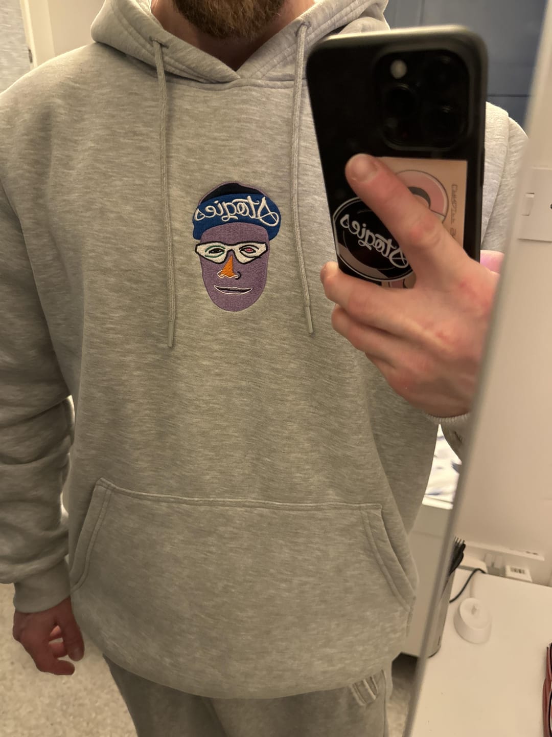Customer photo review of Biker-man -  hoodie