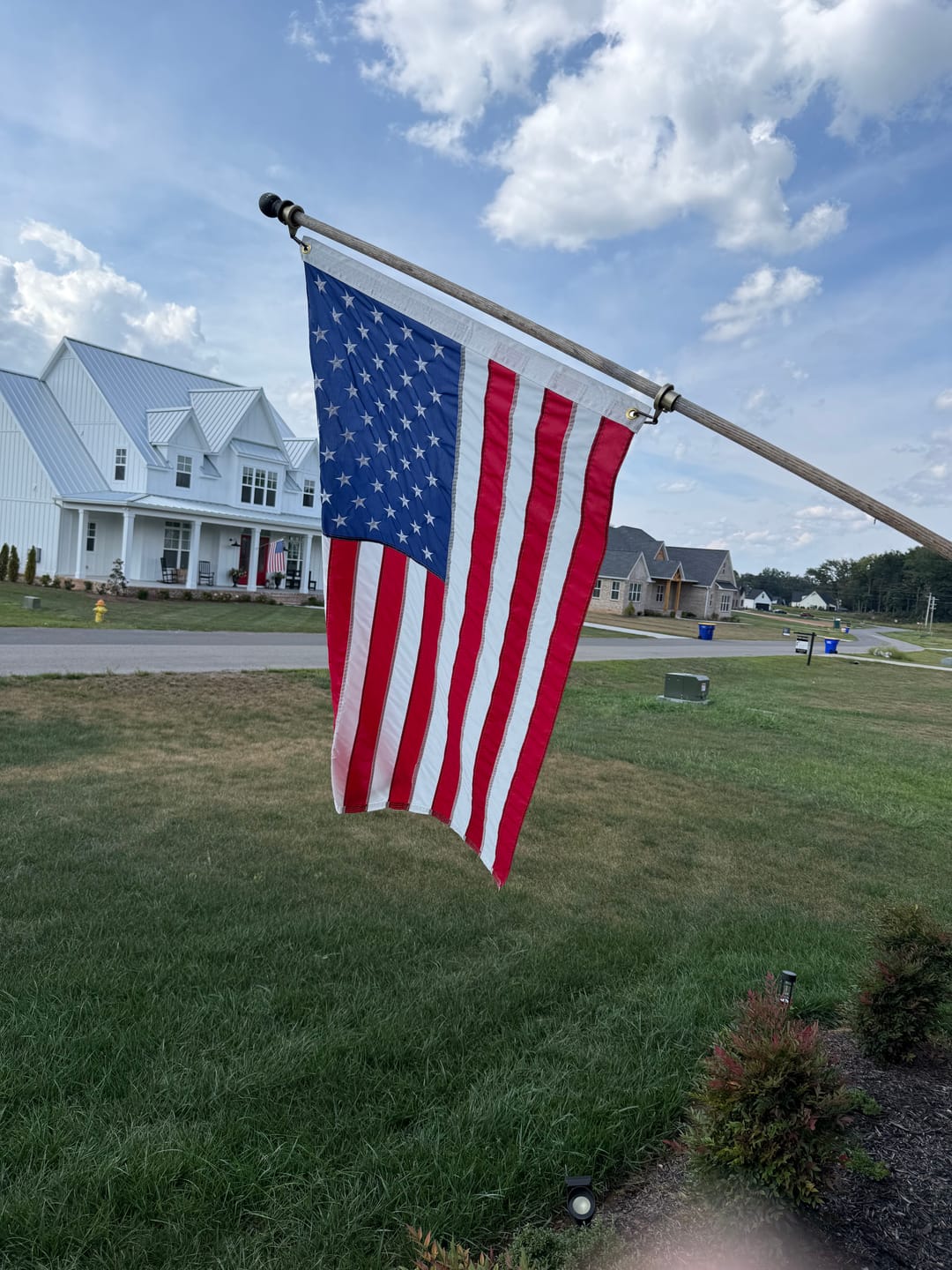 Customer photo review of 3' x 5' American Flag