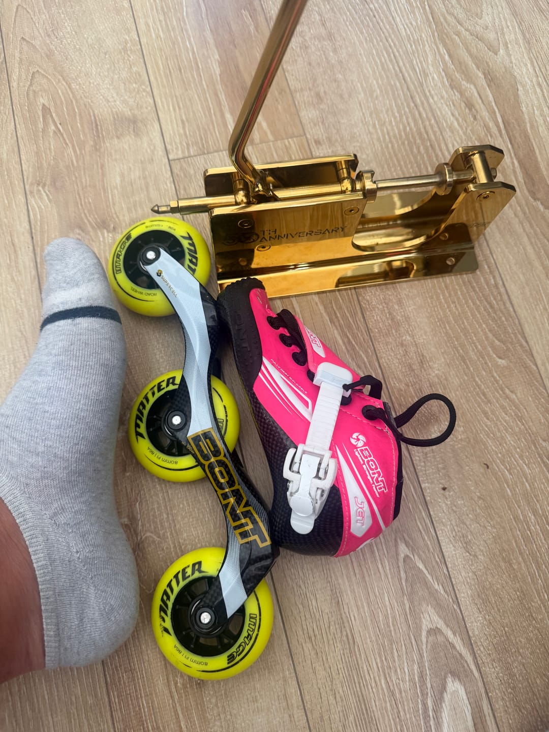 Customer photo review of Supercell Carbon Inline Racing Frame