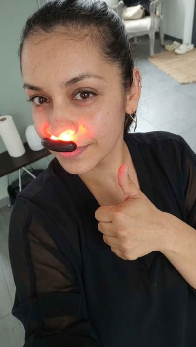 Customer photo review of Naselvia™ Una nueva forma de respirar